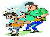 Kheri three crooks Were arrested, two absconding